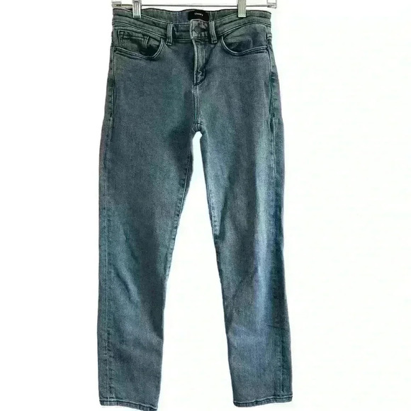 THEORY JEANS MEDIUM WASH SIZE 24 Straight Leg - Picture 2 of 10